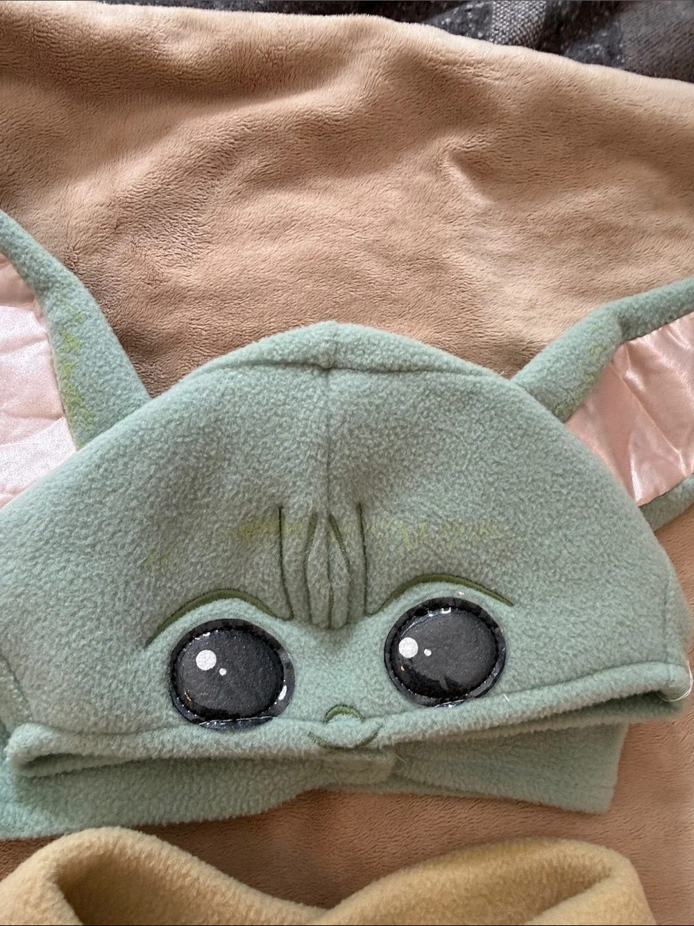 Baby Yoda Fleece Costume for Toddler